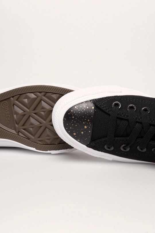 black Converse plimsolls 167225C