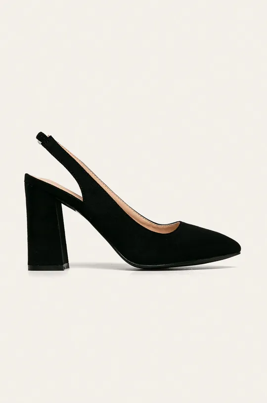 fekete Glamorous - Sarkas cipő Női