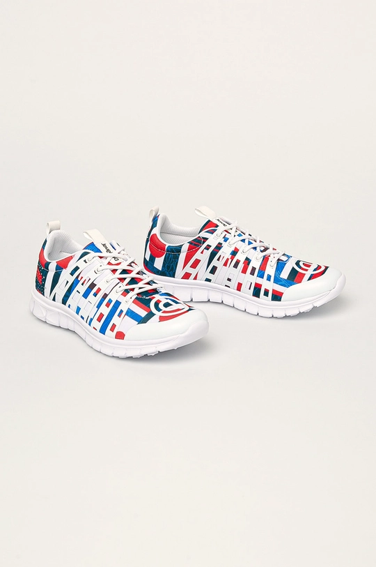 Desigual Sport - Buty 20SUKK04 biały