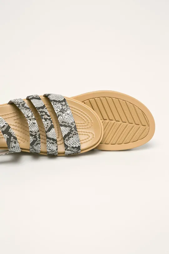 sivá Crocs - Sandále
