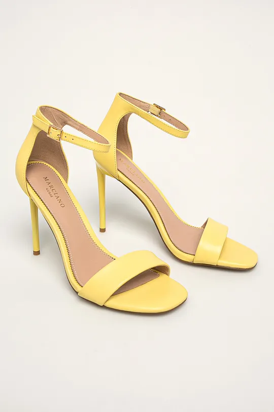 Marciano Guess - Kožené sandále žltá