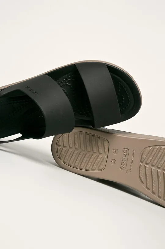 čierna Crocs - Sandále