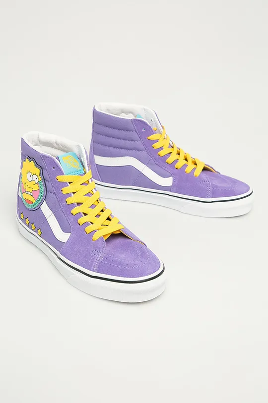 Vans - Tenisky x The Simpsons fialová