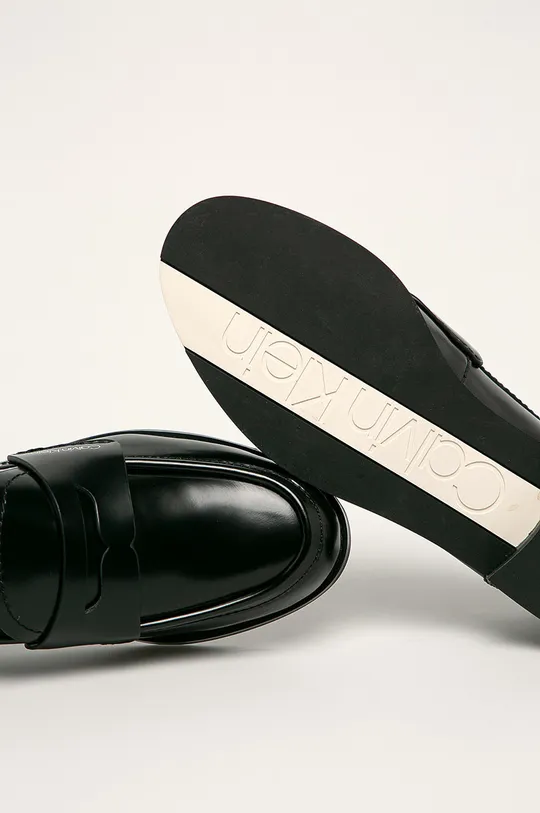 чорний Calvin Klein - Шкіряні туфлі