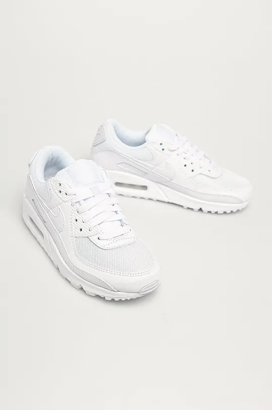 Nike - Buty Air Max 90 biały