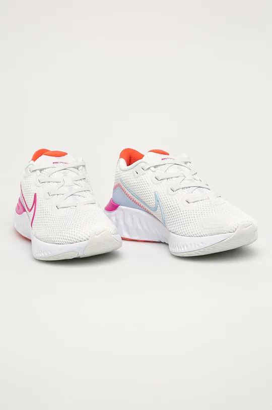Nike - Topánky Renew Run biela