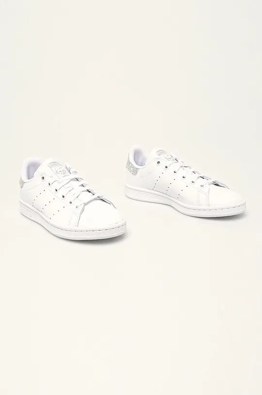 adidas Originals - Buty  Stan Smith J EE8483 biały