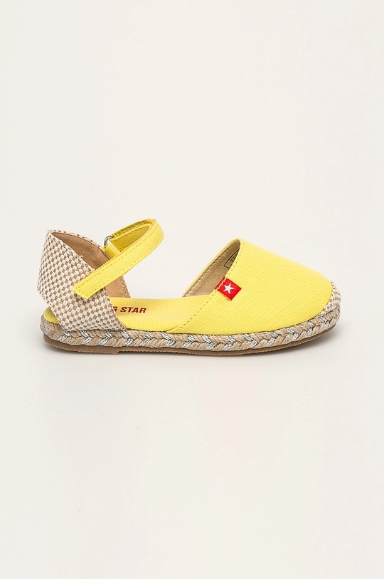 Big Star - Espadrile copii galben FF374190