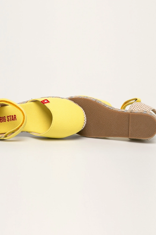 Big Star - Espadrile copii galben FF374190