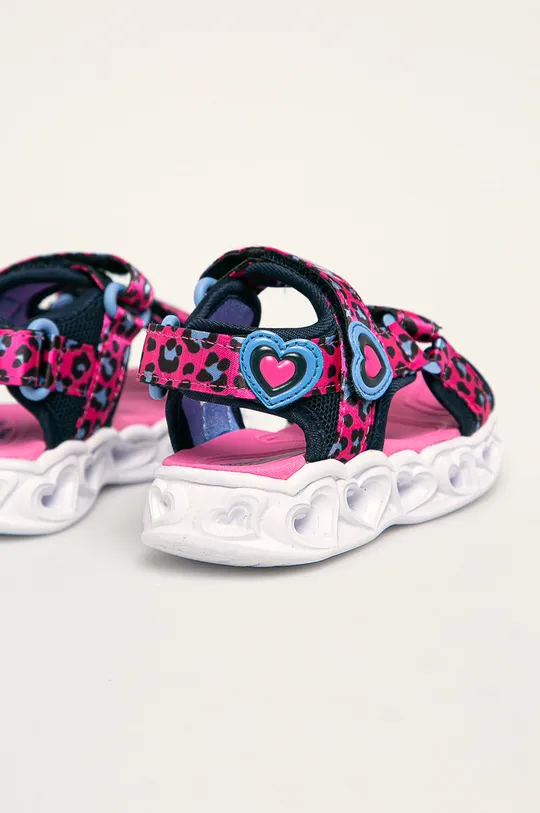 ružová Skechers - Detské sandále
