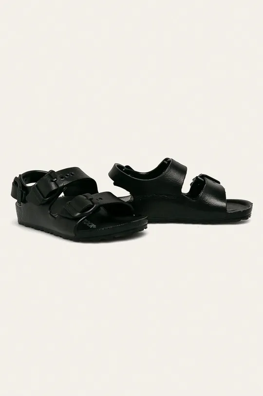 Birkenstock otroški sandali Milano Eva črna