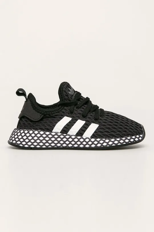 czarny adidas Originals - Buty dziecięce Deerupt Runner I CG6864 Dziecięcy