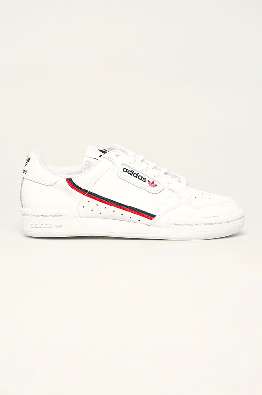 bela adidas Originals otroški čevlji Continental 80 Otroški