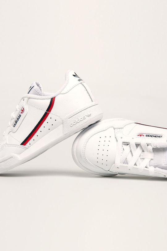 biały adidas Originals - Buty dziecięce Continental 80 G28215
