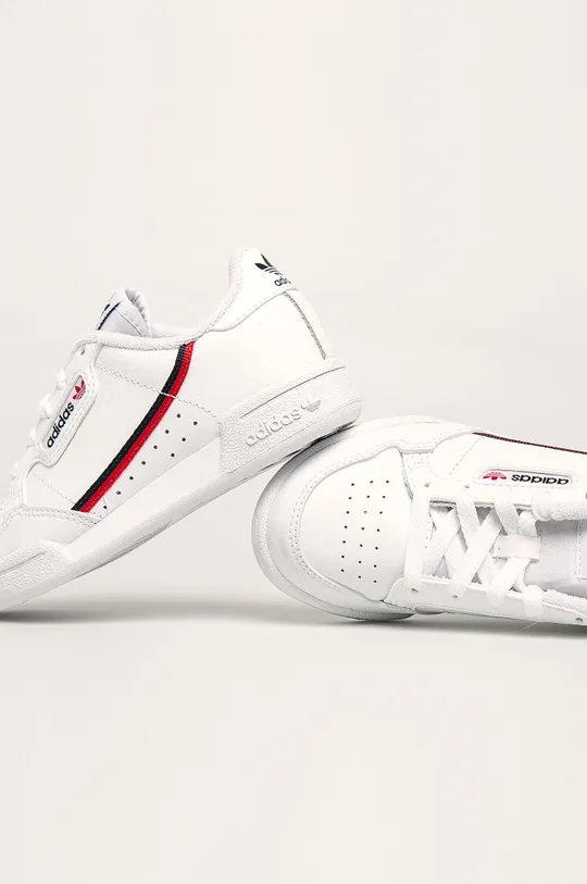 biela adidas Originals - Detské topánky Continental 80 G28215