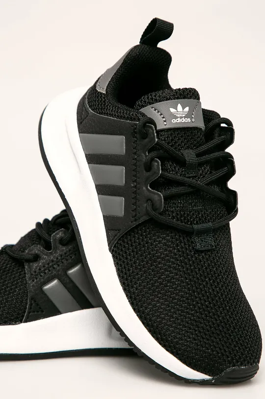 čierna adidas Originals - Detské topánky X_PLR_C CG6830
