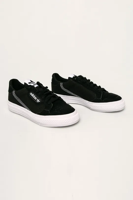 adidas Originals - Detské topánky Continental Vulc EF9451 čierna