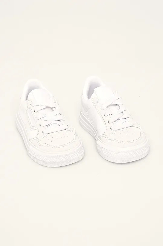adidas Originals - Дитячі кеди Continental Vulc EL білий