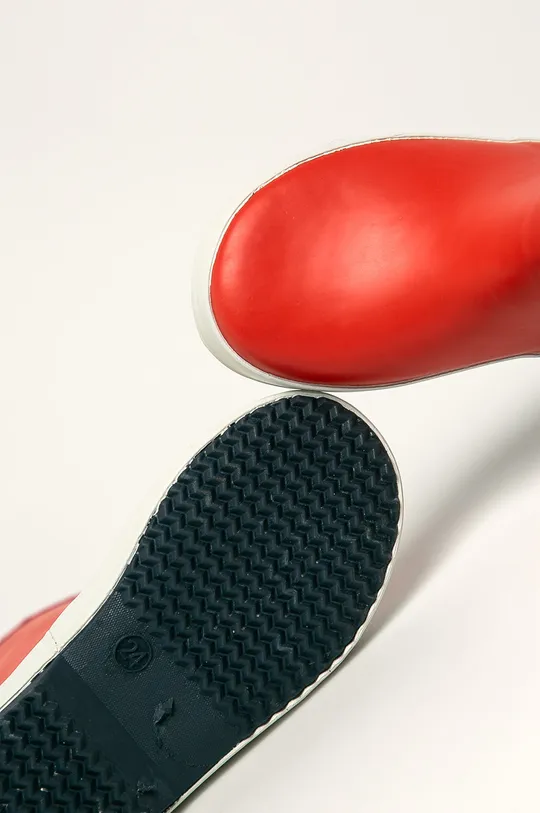 crvena Tommy Hilfiger - Dječje gumene čizme