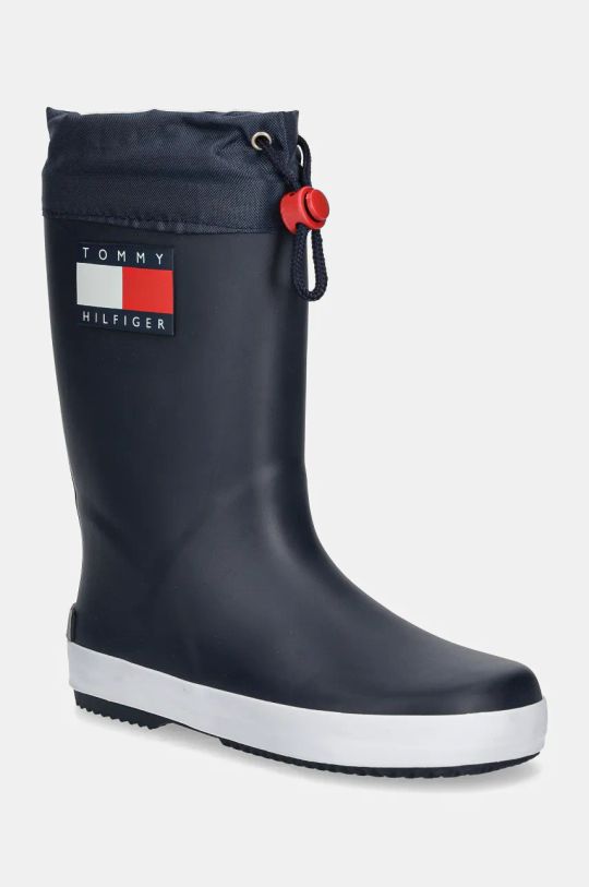 Tommy Hilfiger - Детски гумени ботуши тъмносин T3X6.30766.31.39