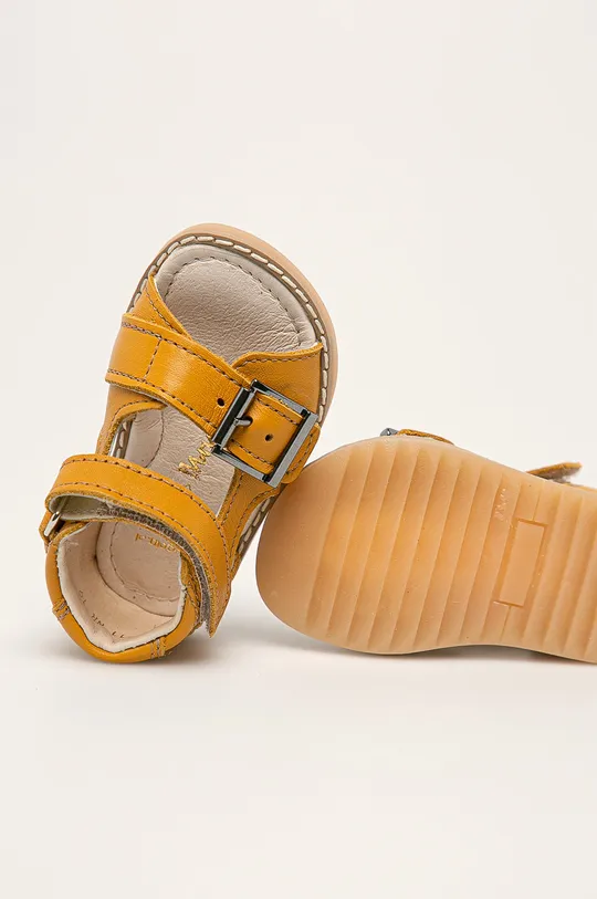 жёлтый Mrugała - Детские сандалии