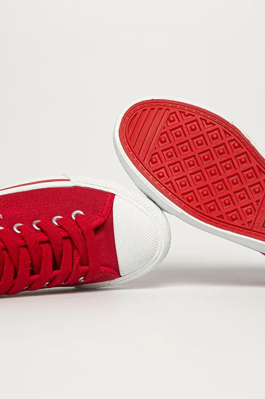 κόκκινο Levi's - Παιδικά πάνινα παπούτσια