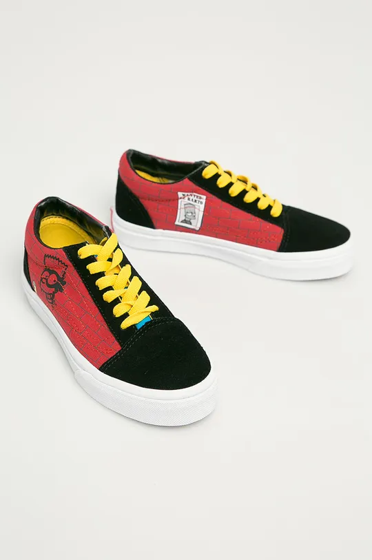 Vans - Tenisówki dziecięce x The Simpsons czarny