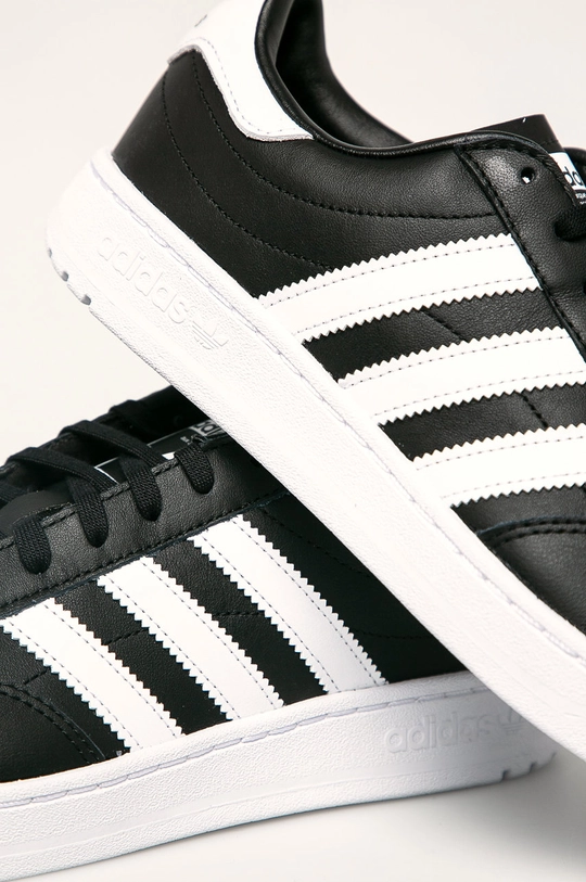 black adidas Originals shoes Team Court