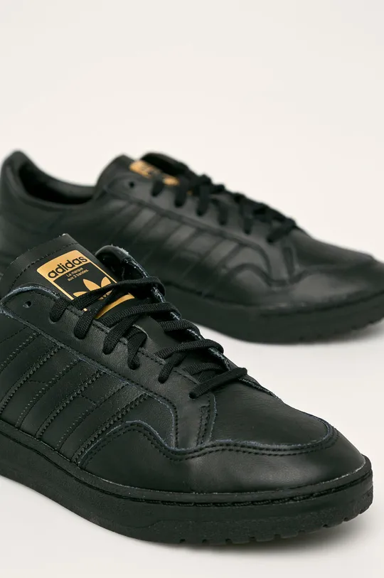 czarny adidas Originals - Buty Team Court EF6050