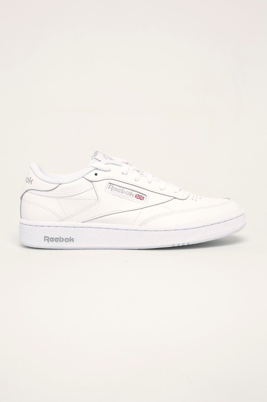 λευκό Δερμάτινα αθλητικά παπούτσια Reebok Classic CLUB C 85 Ανδρικά