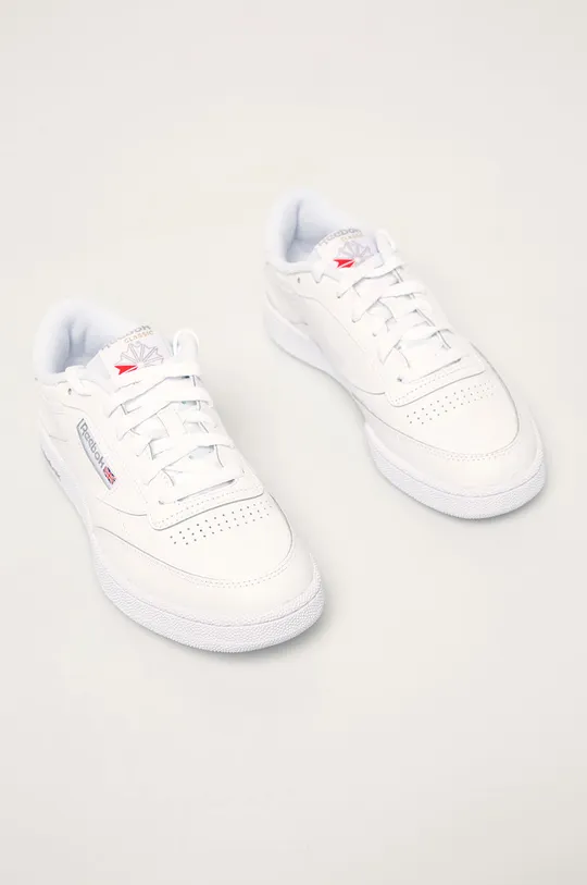 Kožne tenisice Reebok Classic CLUB C 85 bijela