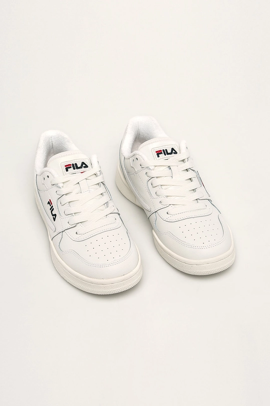 Fila - Kožená obuv Arcade low biela