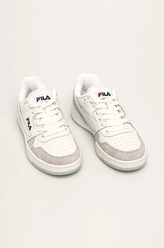 Fila - Кожаные кроссовки Arcade low серый