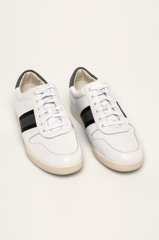 Polo Ralph Lauren - Kožená obuv biela