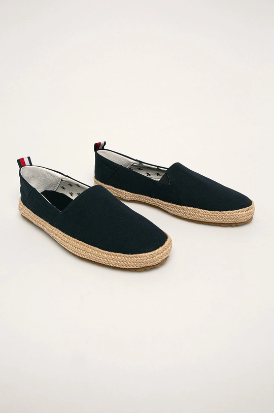 Tommy Hilfiger - Espadryle granatowy