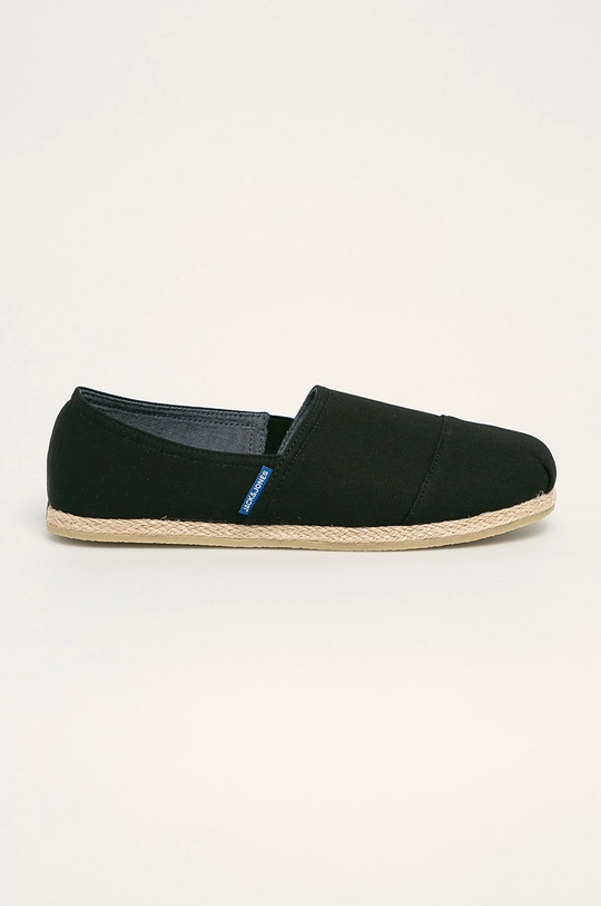 czarny Jack & Jones - Espadryle Męski