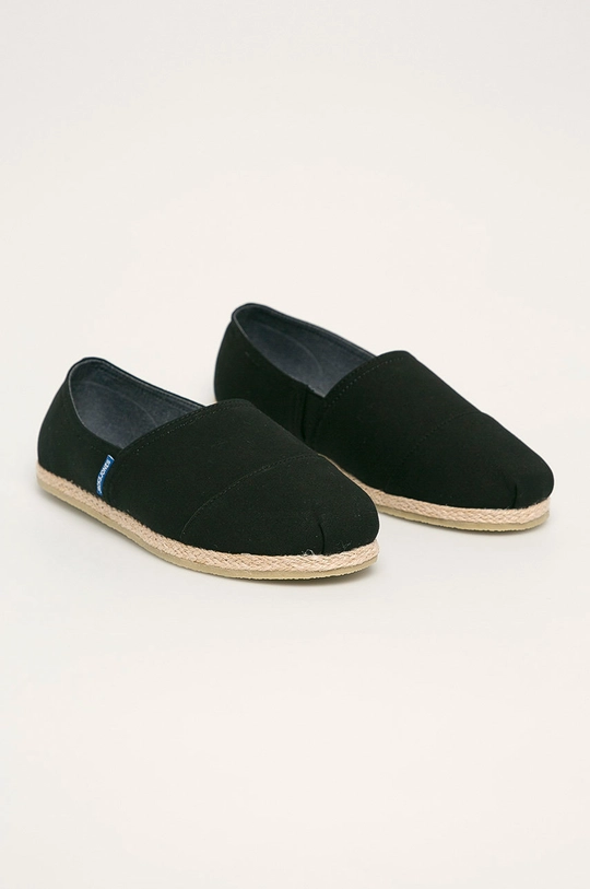 Jack & Jones - Espadryle czarny