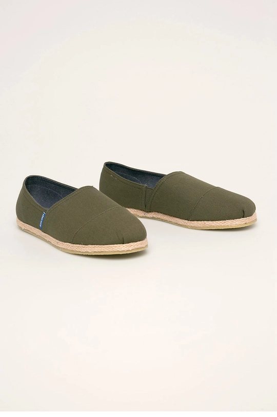 Jack & Jones - Espadryle zielony