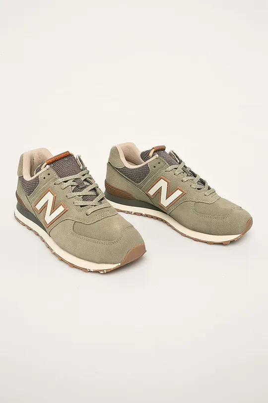 New Balance - Παπούτσια ML574SOJ πράσινο