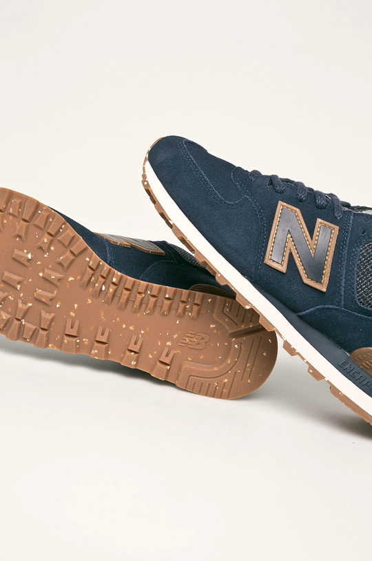 navy New Balance shoes ML574SOH