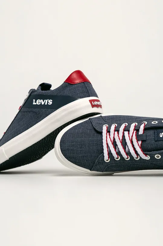 σκούρο μπλε Levi's - Πάνινα παπούτσια