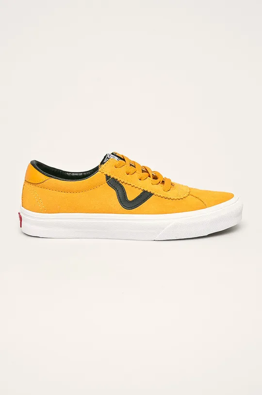 κίτρινο Vans - Δερμάτινα ελαφριά παπούτσια Unisex