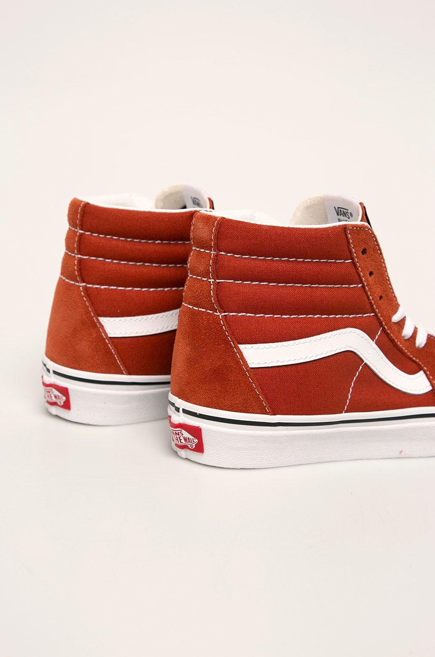 vans sk8 mid orange