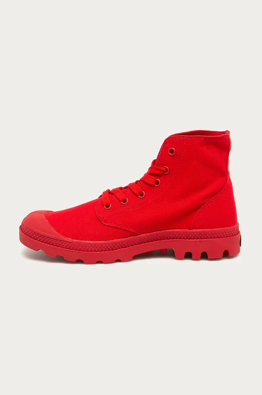 κόκκινο Palladium - Πάνινα παπούτσια