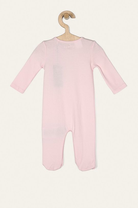Guess Jeans - Pajacyk niemowlęcy 62-76 cm pastelowy różowy