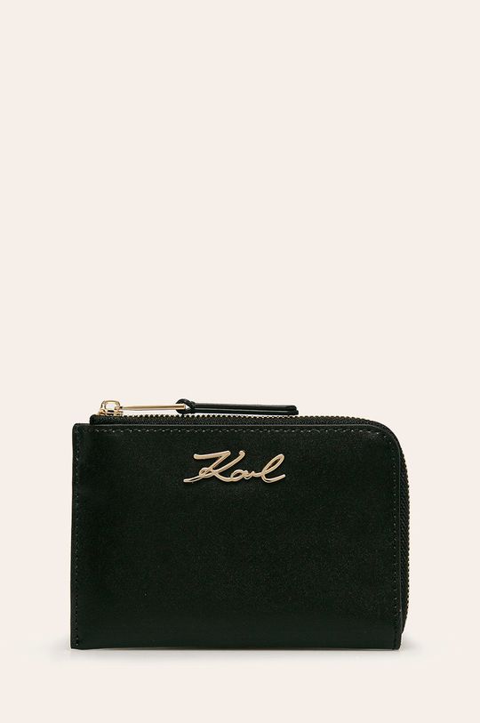 negru Karl Lagerfeld - Portofel de piele De femei