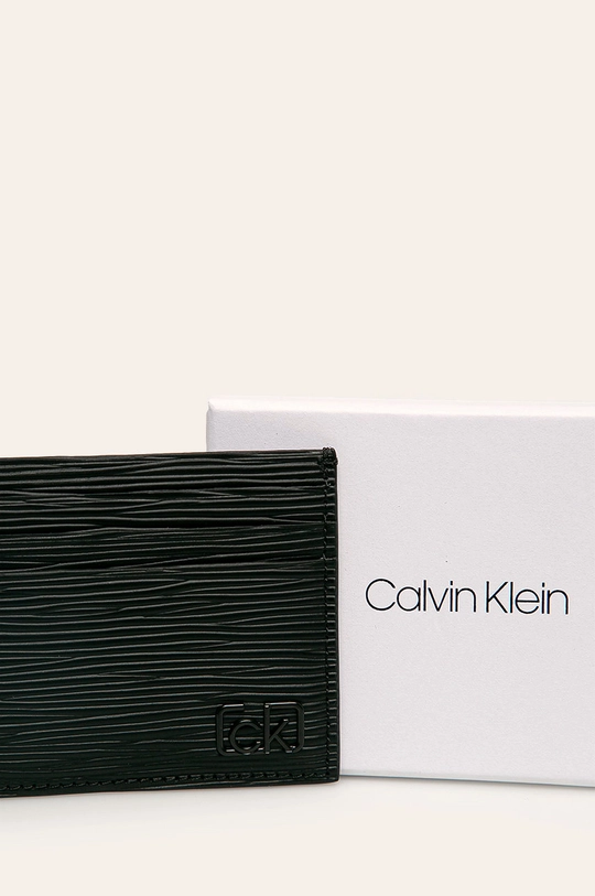 Calvin Klein - Kožená peňaženka  Prírodná koža