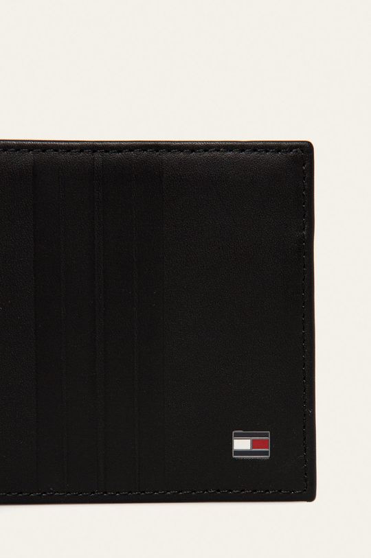 čierna Tommy Hilfiger - Kožená peňaženka