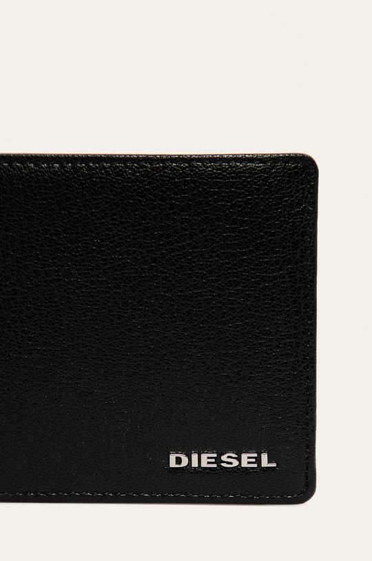 czarny Diesel - Portfel skórzany