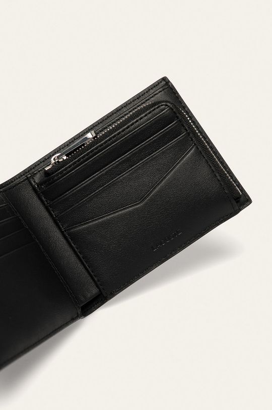 čierna Lacoste - Kožená peňaženka